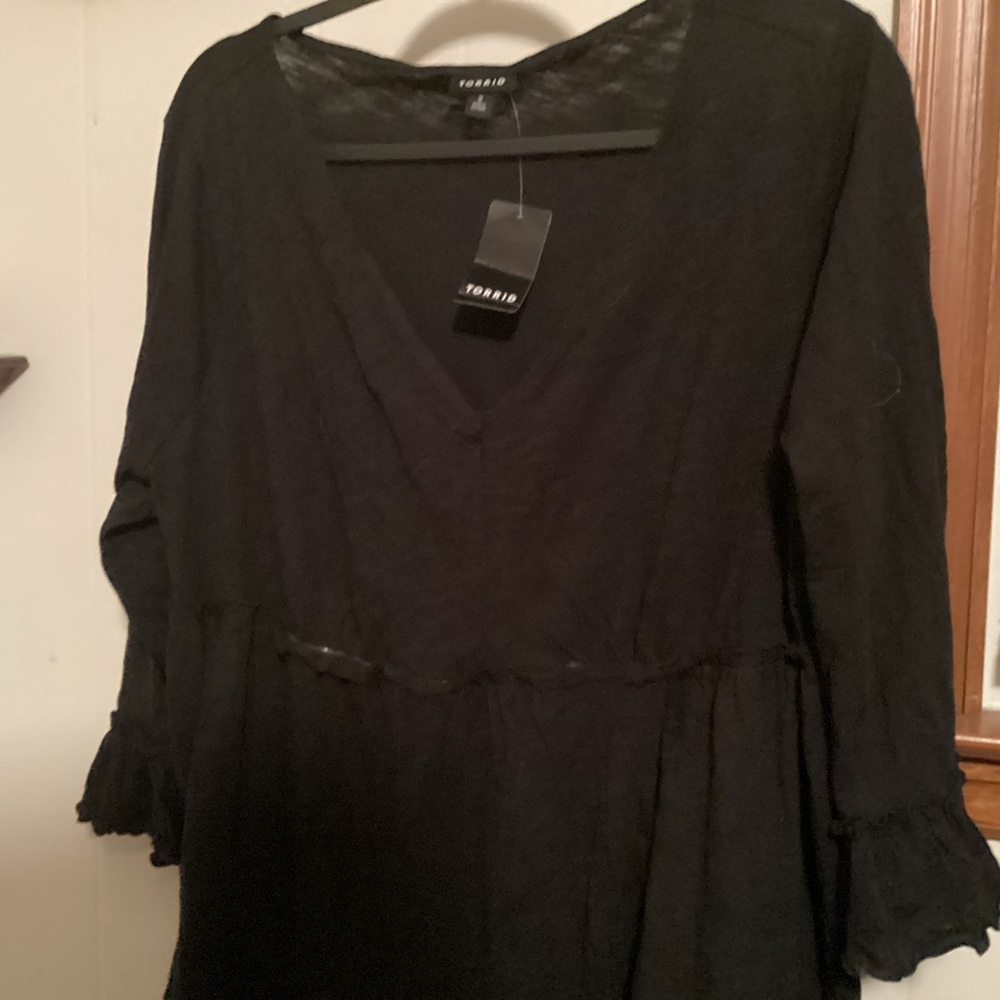 Torrid Black Mini Dress